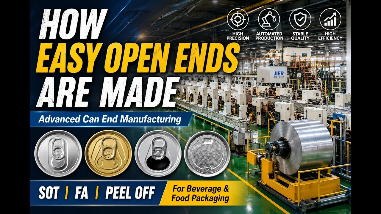 Watch Our Easy Open End Production Process