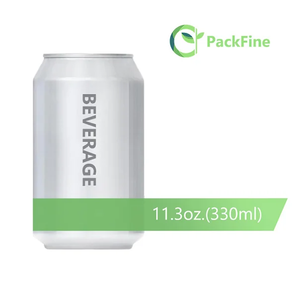 Standard aluminum can size dimensions