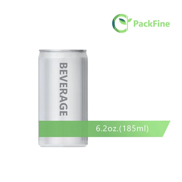 Slim aluminum cans for juice beverages