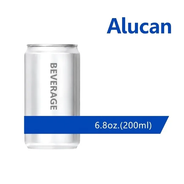 200ml Sleek Aluminum Can - 6.8oz Mini Premium Beverage