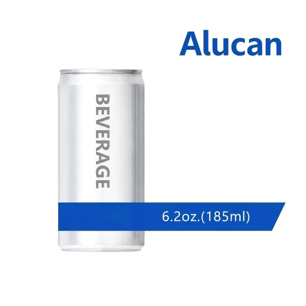 Slim aluminum cans for juice beverages