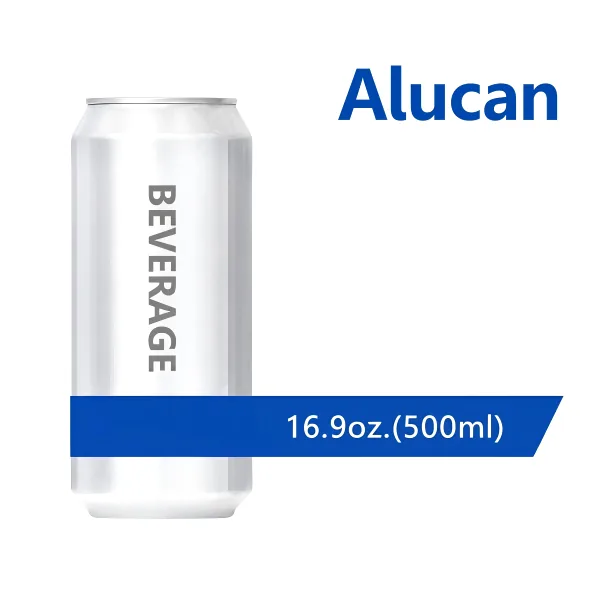 500ml Standard Aluminum Can - 16.9oz Europe Central Asia Beer